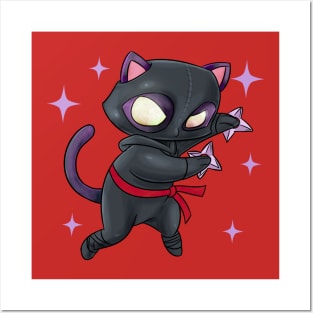 Purr Ninja Posters and Art